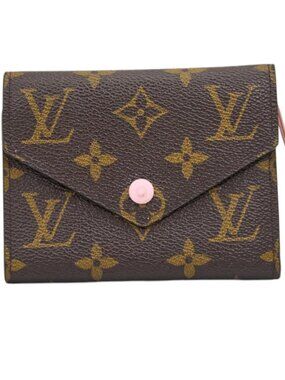Louis Vuitton Victorine Wallet Monogram Rose Ballerine